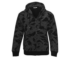 Commando Industries Kapuzen Sweatjacke (Russian Night Camo/L) von Commando Industries