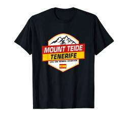 Mount Teide Teneriffa Radfahrer Spanien Radfahren Urlaub T-Shirt von Complete Ascents