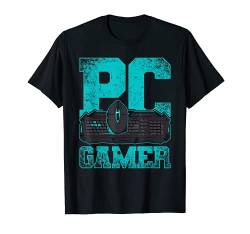 PC Gamer Tastatur Maus Videospiel Nerd Geschenk Gaming T-Shirt von Computer Gamer Zocker Gaming