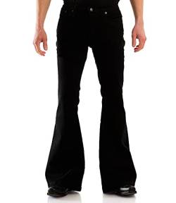 Comycom Herren Jeans Schlaghose BlackBlack schwarz von Comycom