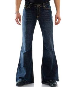 Comycom Herren Jeans Schlaghose Star Dreamer blau von Comycom