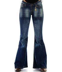 Comycom Schlaghose Jeans blau Calita von Comycom