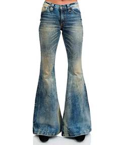 Comycom Stretch Jeans Schlaghose Light Dirty Star Bandit 30/32 von Comycom