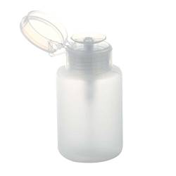 WETPET 150 ml Nagel Kunst Make-up polnischen Kunststoff Pump-Zufuhr-Flaschen-Entferner Weiß von Comyglog