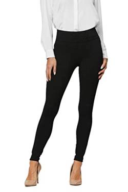 Conceited Damen Premium Stretch Slim Leg Kleid Hose mit Taschen – Tragen zur Arbeit – Ponte Treggings, Praktisch elegant, M von Conceited