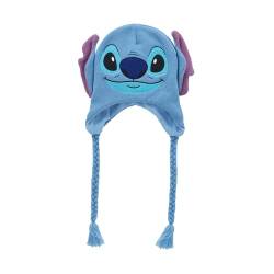 Concept One Unisex-Erwachsene Disney Lilo and Stitch Winter Mütze Strickmütze Strumpf Cap Beanie-Mtze, blau, Einheitsgröße von Concept One