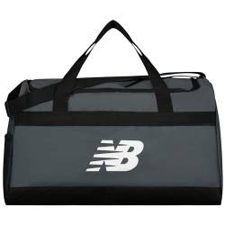 New Balance Duffel Bag Medium Gym Bag Reisegepäck mit Tragegriffen und verstellbarem Schultergurt, Dunkelgrau, grau dunkel, Seesack, mittelgroßer Turnbeutel, Reisegepäck mit Tragegriffen und von Concept One