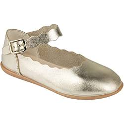 Conguitos Damen Atenas Flacher Slipper, Silber, 35 EU von Conguitos