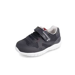 Conguitos Jungen Unisex Kinder Napa Schwarz/Weiß Sneaker, 33 EU von Conguitos