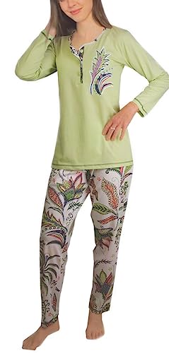 Consult-Tex Damen Pyjama Schlafanzug DW104 (as3, Numeric, Numeric_34, Numeric_36, Regular, Regular) von Consult-Tex