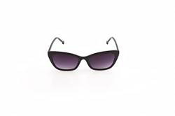 Contacta, Diva Sonnenbrille für Damen mit polarisierten Gläsern, eleganter und femininer Rahmen, klare Sicht, Farbe Schwarz mit grauer Linse, Verpackung mit Brillenbeutel, 18 g von Contacta