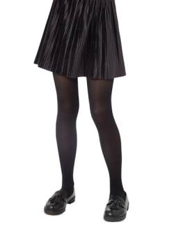 Conte elegant Velour Schicke Kinderstrumpfhose - Alltagsstrumpfhosen - Ballettstrumpfhosen - Ballett Strumpfhose Kinder - Tanzstrumpfhose für Mädchen - 60 DEN - 146-152 - Nero - 1 Stück von Conte elegant