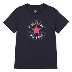 Converse Chuck Patch Classic Tee Damen T-Shirt 10022560 Schwarz, Bekleidungsgröße:S von Converse