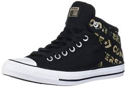 Converse Damen Chuck Taylor All Star Logo Camo Print Street High Top Turnschuh, Black/Desert Khaki/White, 40 EU von Converse