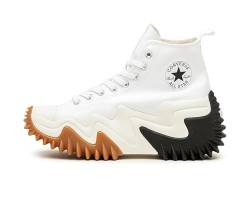 Converse Damen Run Star Motion Sneaker, White Black Gum Honey, 38 EU von Converse