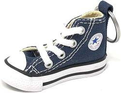 Converse Schlüsselanhänger All Star Chuck Taylor Sneaker Schlüsselanhänger Authentisch, Marineblau/Weiß von Converse