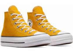 Sneaker CONVERSE "CHUCK TAYLOR ALL STAR LIFT" Gr. 37, weiß (white) Schuhe Schnürstiefeletten von Converse