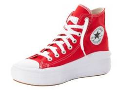 Sneaker CONVERSE "CHUCK TAYLOR ALL STAR MOVE" Gr. 38, rot (red) Schuhe Schnürstiefeletten von Converse