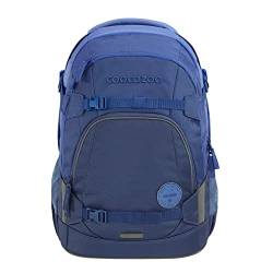 Coocazoo Schulrucksack MATE, „All Blue”, blau, ergonomischer & anpassbarer Tornister, höhen- & größenverstellbar, mit Brustgurt & Hüftgurt, ab der 3. Klasse von Coocazoo