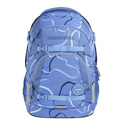 Coocazoo Schulrucksack MATE, „Cool Breeze”, blau, ergonomischer & anpassbarer Tornister, höhen- & größenverstellbar, mit Brustgurt & Hüftgurt, ab der 3. Klasse von Coocazoo