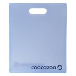 coocazoo Heftbox, Blue, mit Tragegriff, Heftordner/Heftmappe/Sammelbox für Schulrucksäcke, ab der 3. Klasse, bis zur Einer DIN-A4 Größe von Coocazoo