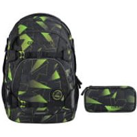 coocazoo MATE Schulrucksack-Set 2tlg Lime Flash von Coocazoo