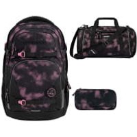 coocazoo PORTER Schulrucksack-Set 3tlg Pink Illusion von Coocazoo