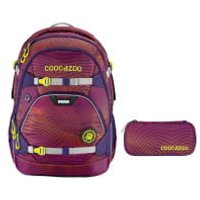 coocazoo ScaleRale Schulrucksack-Set 2tlg Soniclights Purple von Coocazoo