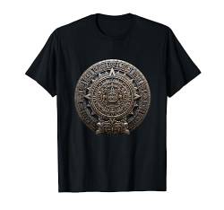 Azteken-Kalender Inka Maya Sonnenstein Herren Damen Kinder Grafik T-Shirt von Cool Aztec Men Women Boys Girls Tees and Gifts