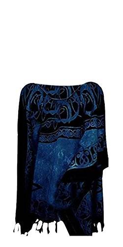 Cool Kaftans - Römische Tunika Damen Sommer Kaftan Oberteil Poncho Keltisches Shirt Strand Cool von Cool Kaftans