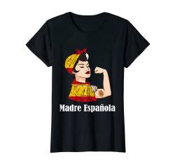 Damen Spanische Madre Mom Espanola Espana Spanische Wurzeln Spanische Flagge T-Shirt von Cool Spain Flag Espanol Spanish