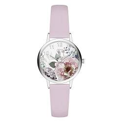 Cool Time Mädchen Kinder Armbanduhr (rosa-Silber) von Cool Time