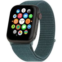 CoolGadget Smartwatch-Armband für Apple Watch Serie 7 mit 41mm Gehäuse, Stoff Uhren Nylon Band Ersatz mit Klettverschluss von CoolGadget