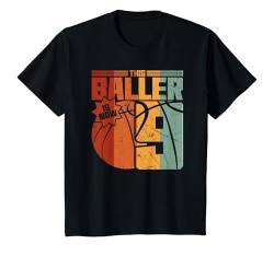 Kinder 9. Geburtstag Basketball Spieler 9 Jahre alt Jungs Männer T-Shirt von Coole Basketball Geburtstag Designs