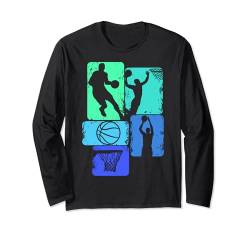 Basketball Basketballer Kinder Jungen Herren Langarmshirt von Coole Basketball Geschenke