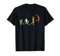 Dunking Basketball Spieler Evolution T-Shirt von Coole Basketball Geschenke