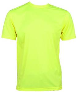 Coole-Fun-T-Shirts Laufshirt Neon Floureszierend, Neongelb, XXL, FT96_Neongelb_GR.XXL von Coole-Fun-T-Shirts