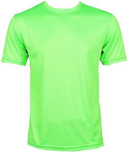 Coole-Fun-T-Shirts Laufshirt Neon Floureszierend, Neongreen, XXL, FT96_Neongreen_GR.XXL von Coole-Fun-T-Shirts