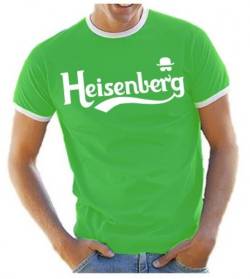 HEISENBERG LOGO T-Shirt green_HERI Gr.XL von Coole-Fun-T-Shirts