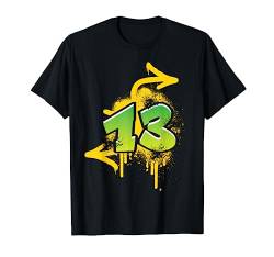 13. Geburtstag Geschenk Teens Jungs Mädchen Graffiti HIPHOP T-Shirt von Coole Graffiti Hip-Hop Geburtstagsgeschenkideen
