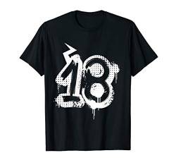 18. Geburtstag Geschenk Männer Frauen Graffiti HIPHOP T-Shirt von Coole Graffiti Hip-Hop Geburtstagsgeschenkideen