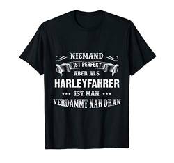 Harleyfahrer - Felsenstein Berufe Shirts mit Spruch T-Shirt von Coole Job Shirts, Berufe Shirts mit Spruch