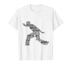 Capoeira Ginga Männer Jungen Kinder T-Shirt von Coole Kampfsport Geschenke