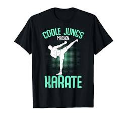 Coole Jungs machen Karate Jungen Kinder T-Shirt von Coole Kampfsport Geschenke