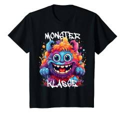 Kinder Cooles Monster für Monsterklasse Grundschule, Klassentier 2 T-Shirt von Coole Klassenshirts mit Maskottchen, Grundschüler