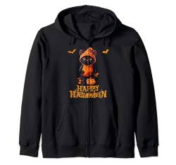 Lustiges Halloween-Shirt Happy Halloween Herren, Damen, Kinder Kapuzenjacke von Coole Lustige Halloween Motive