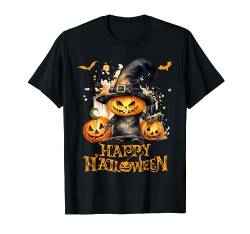 Lustiges Halloween-Shirt Happy Halloween Herren, Damen, Kinder T-Shirt von Coole Lustige Halloween Motive