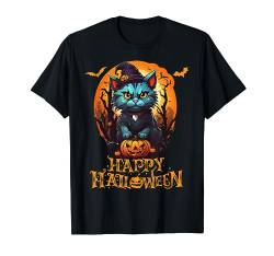 Lustiges Halloween-Shirt Happy Halloween Herren, Damen, Kinder T-Shirt von Coole Lustige Halloween Motive