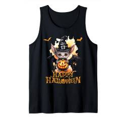 Lustiges Halloween-Shirt Happy Halloween Herren, Damen, Kinder Tank Top von Coole Lustige Halloween Motive