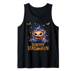 Lustiges Halloween-Shirt Happy Halloween Herren, Damen, Kinder Tank Top von Coole Lustige Halloween Motive